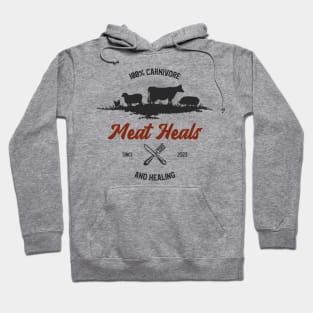 100% Carnivore and Healing Since 2023 Hoodie